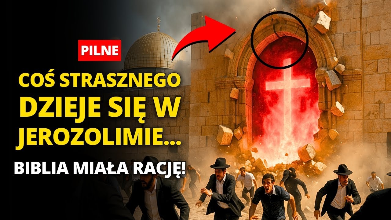 🔴Przerażający znak w Jerozolimie: brama SELADA się OTWIERA! Czy to znak powrotu Jezusa?