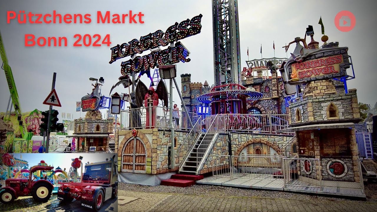 Pützchens Markt Bonn 2024-Großkirmes Pützchens Markt hat begonnen