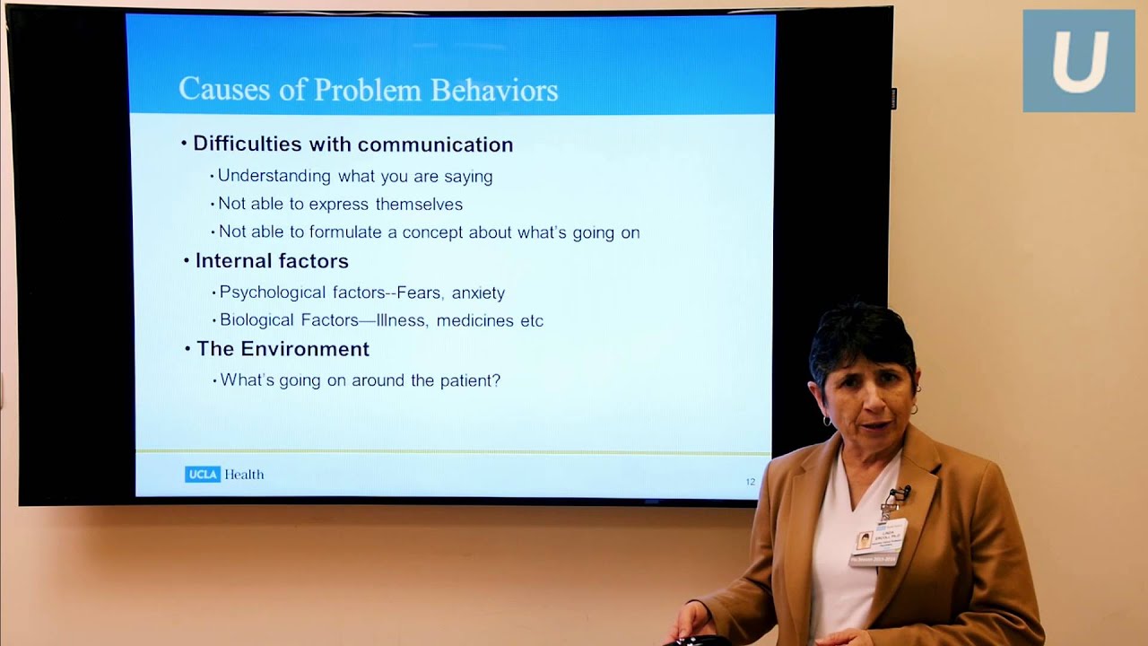 Aggressive Behavior in People with Dementia | Linda Ercoli, PhD | UCLAMDChat