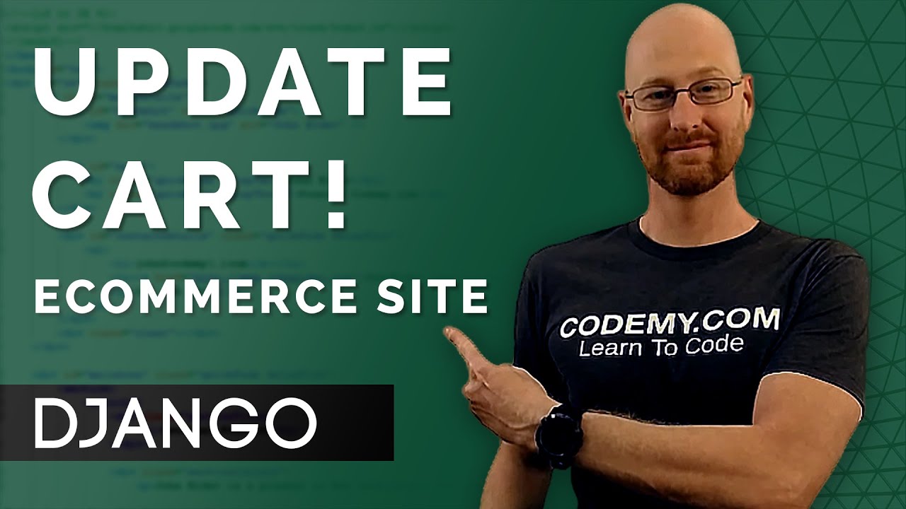 Update Shopping Cart - Django Wednesdays ECommerce 17
