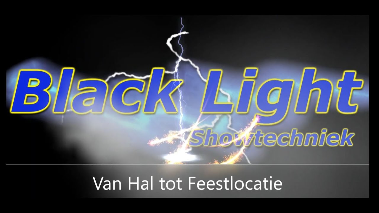 Van hal tot feestlocatie door Black Light