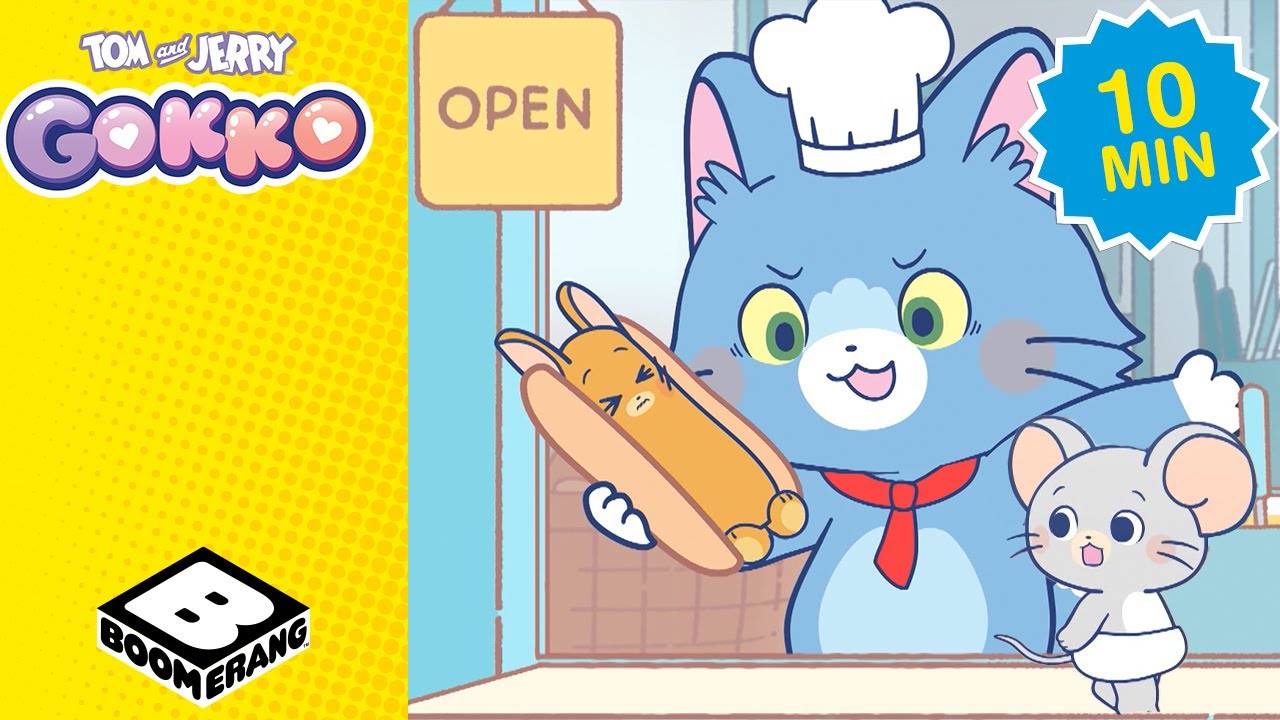 Cute Doll's House | NEW Tom and Jerry Gokko | Kawaii Anime | Boomerang UK