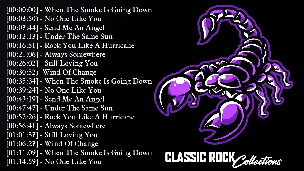 Scorpions Rock Legends 🔥 Greatest Songs Compilation