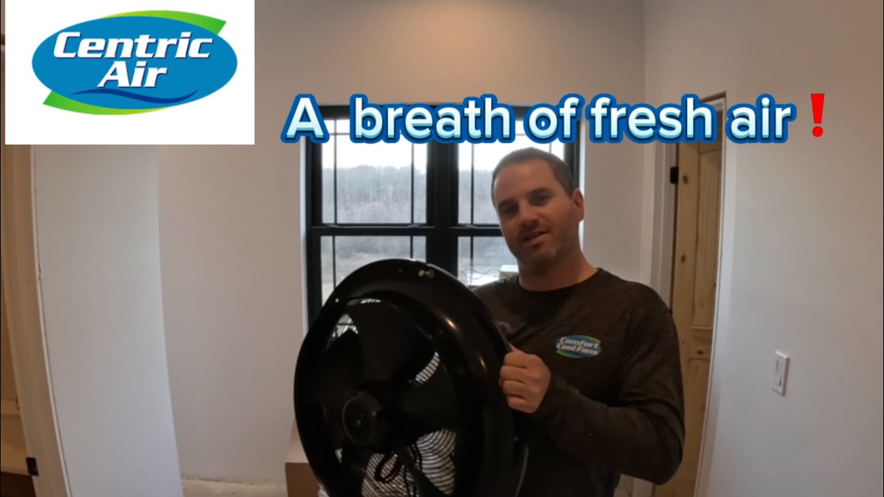 Самый свежий воздух на Земле — установка вентилятора по всему дому