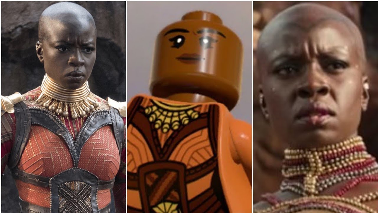 Evolution of Okoye in movies and video Games. (2013-2019) (Marvel Comics)