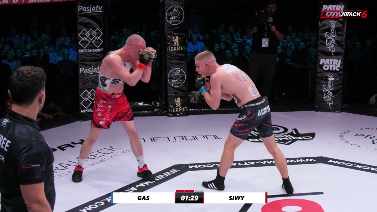 MMA ATTACK 6 - GAS vs SKOWRONEK ,,SIWY''