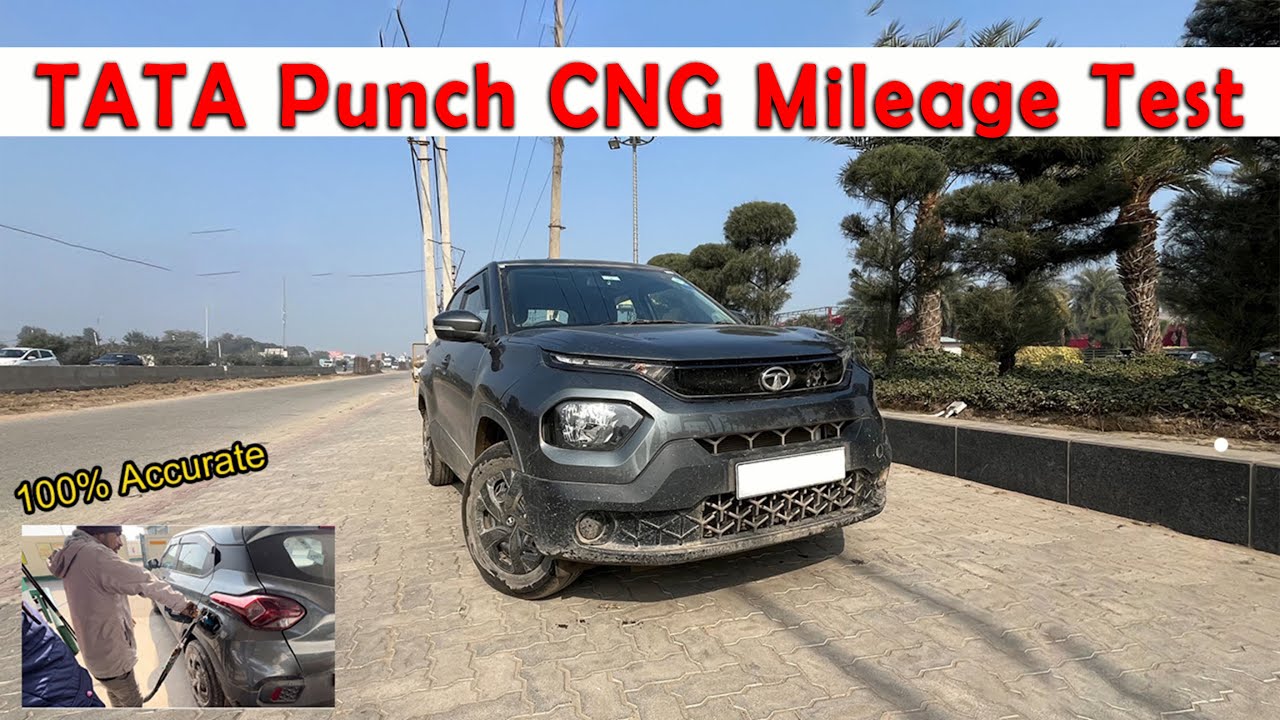 Tata Punch CNG Mileage Test