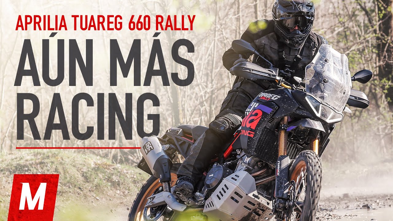 Aprilia TUAREG 660 RALLY 2025 🔥 | Prueba y opinión