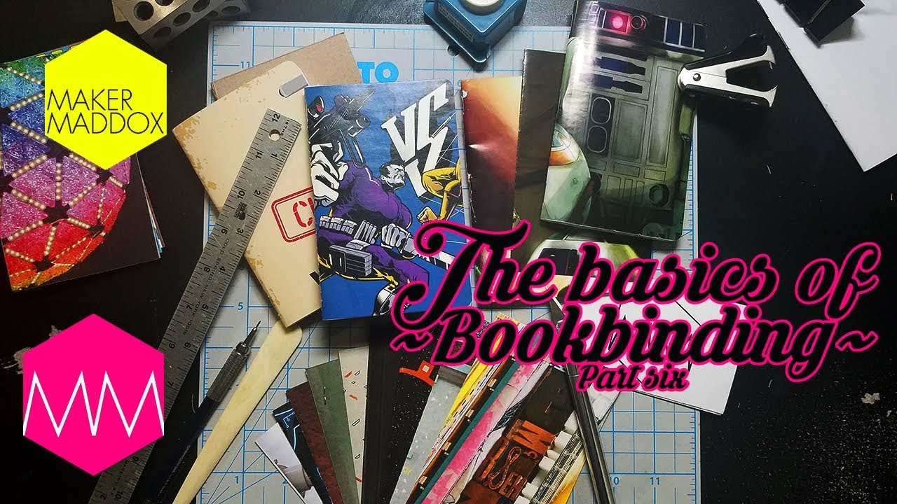 ▲ How to make a FIELD NOTES style notebook // Bookbinding Basics ep.6