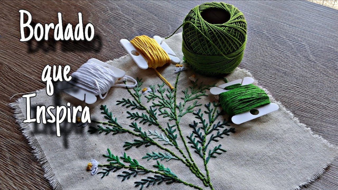 Un Bordado para Esos Días 🌿 / Tutorial paso a paso