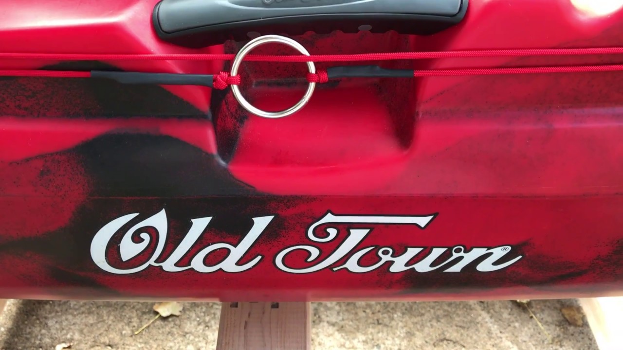 Old Town Predator 13 no drill Anchor trolley