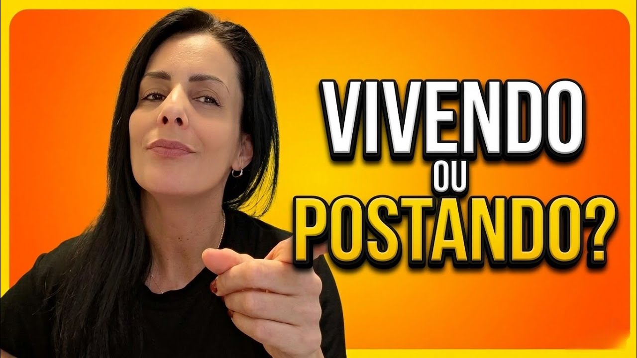 A gente vive… ou só registra?