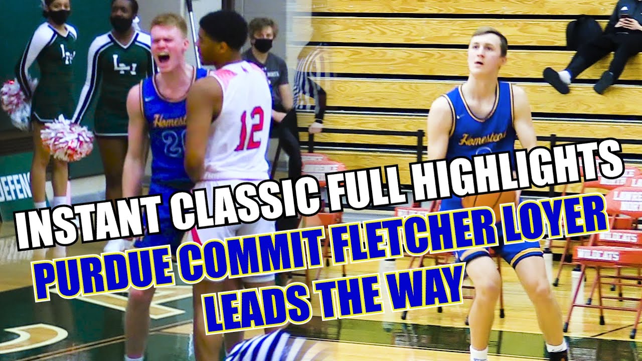 Purdue Commit Fletcher Loyer Leads #2 Homestead Over #1 Lawrence North In Overtime Thriller