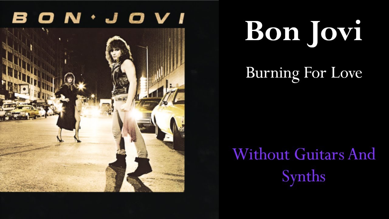 Bon Jovi - Burning For Love (Guitar/Synth Backing Track)