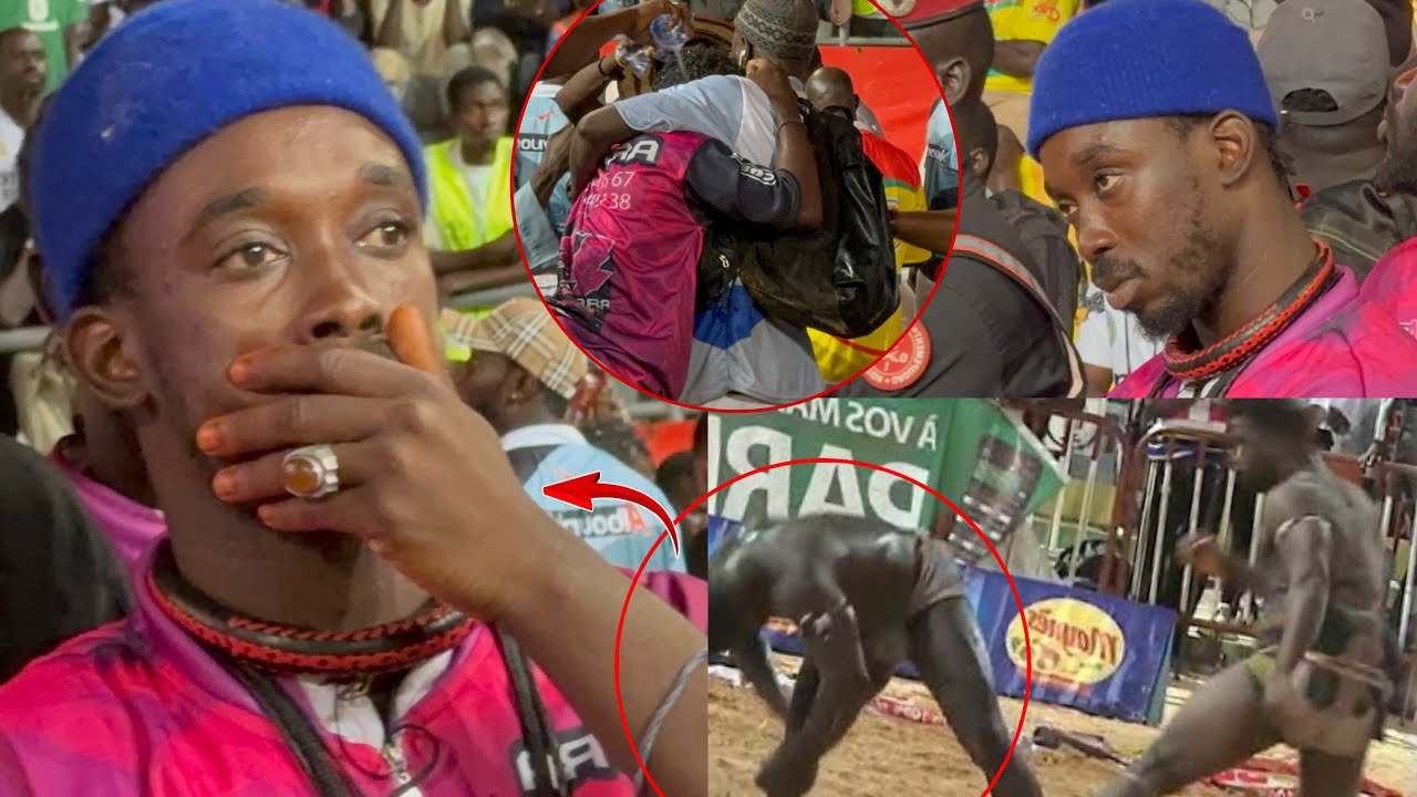 Camera braquée sur le Thioumikaaye de Liss, Laurent Ndiago verse de chaudes larmes durant le combat…