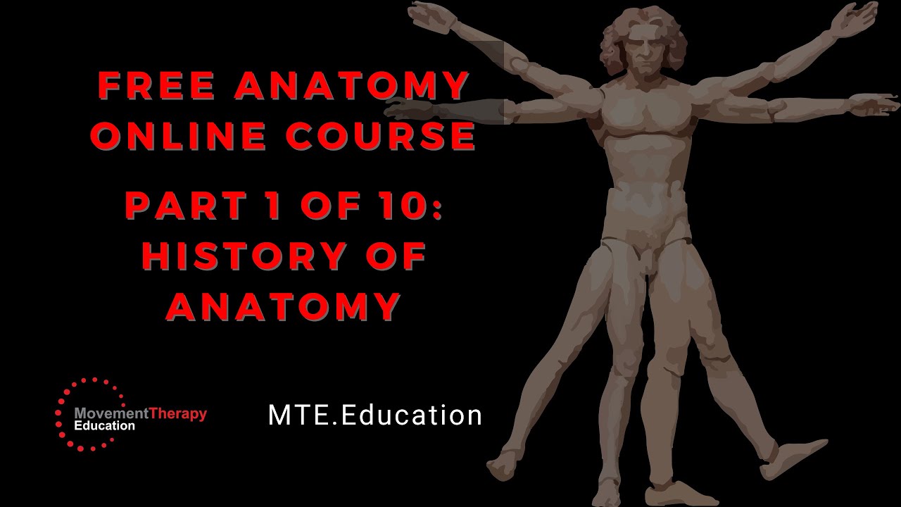 Anatomy Introduction Course   History of Anatomy (1 of 10)