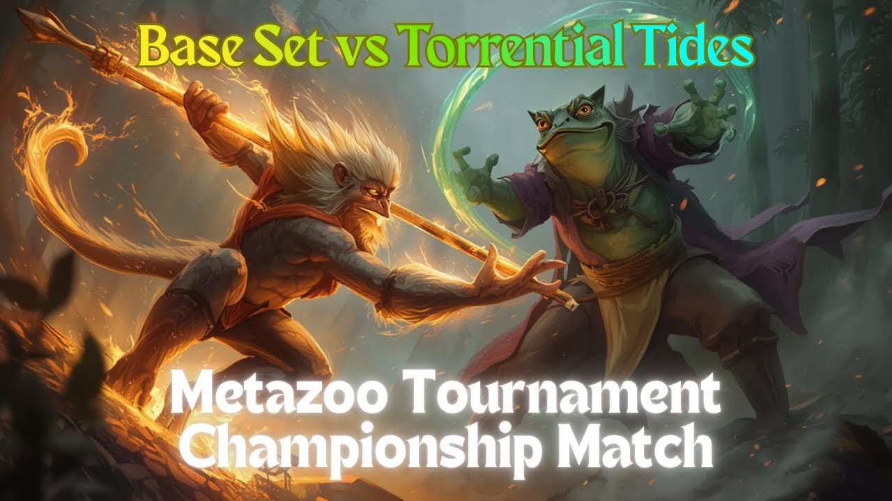 MetaZoo Tournament Championship: Base Set vs Torrential Tides