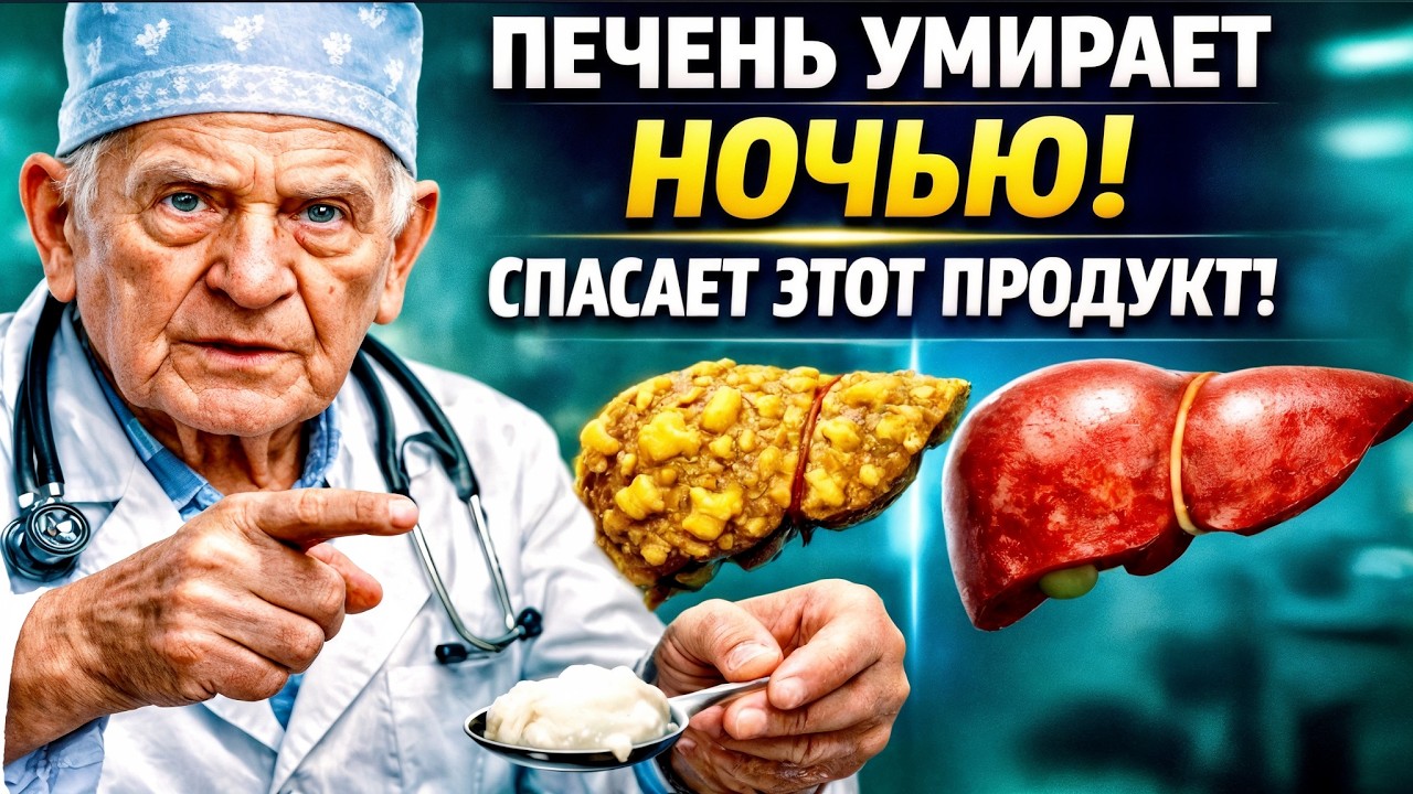 ПЕЧЕНЬ ОЧИСТИТСЯ ЗА 1 НОЧЬ! СУПЕРПРОДУКТ ДЛЯ ВОССТАНОВЛЕНИЯ / СЕКРЕТ ВСКРЫТ!