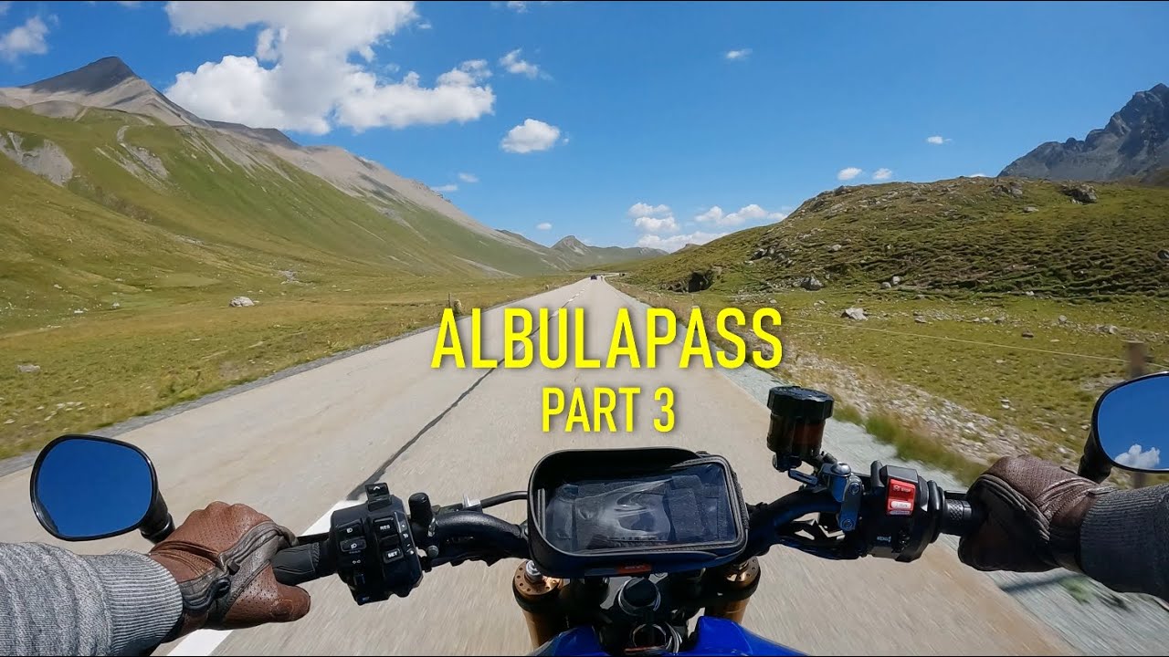 XSR 900 (2022) on the Albulapass - part 3