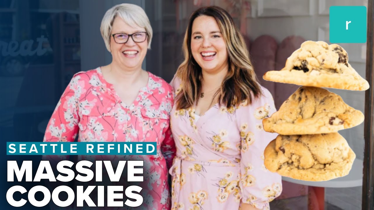 Check out these massive cookies at this sweet spot in Burien