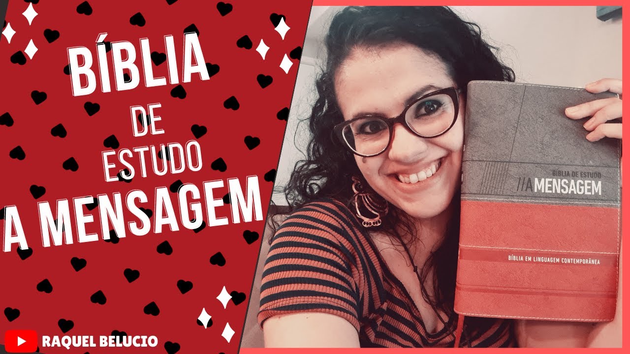 A bíblia de estudo A MENSAGEM