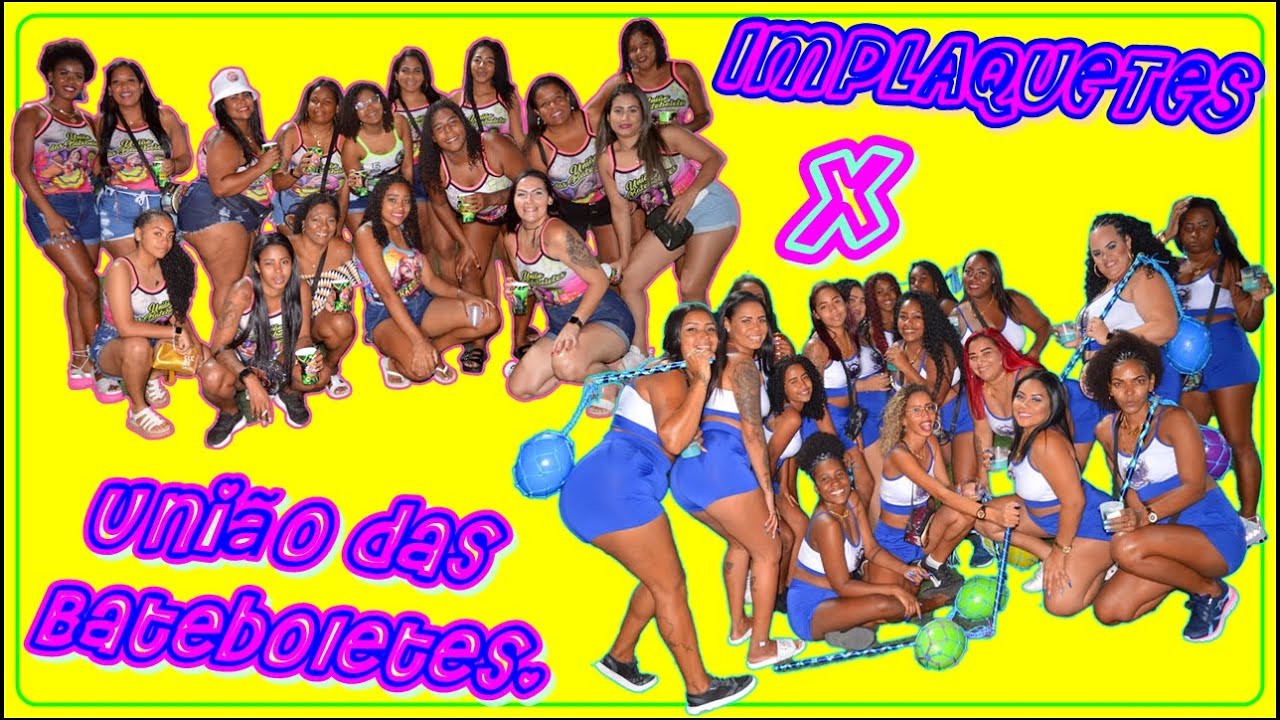 Uni&atilde;o das Bateboletes. IMPLAQUETES faz a festa! 14/nov/2021