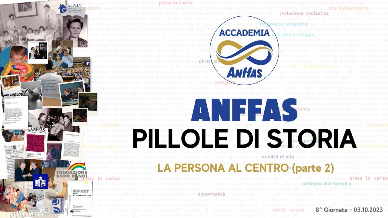 ACCADEMIA ANFFAS - La storia di Anffas dal 2014 al 2018