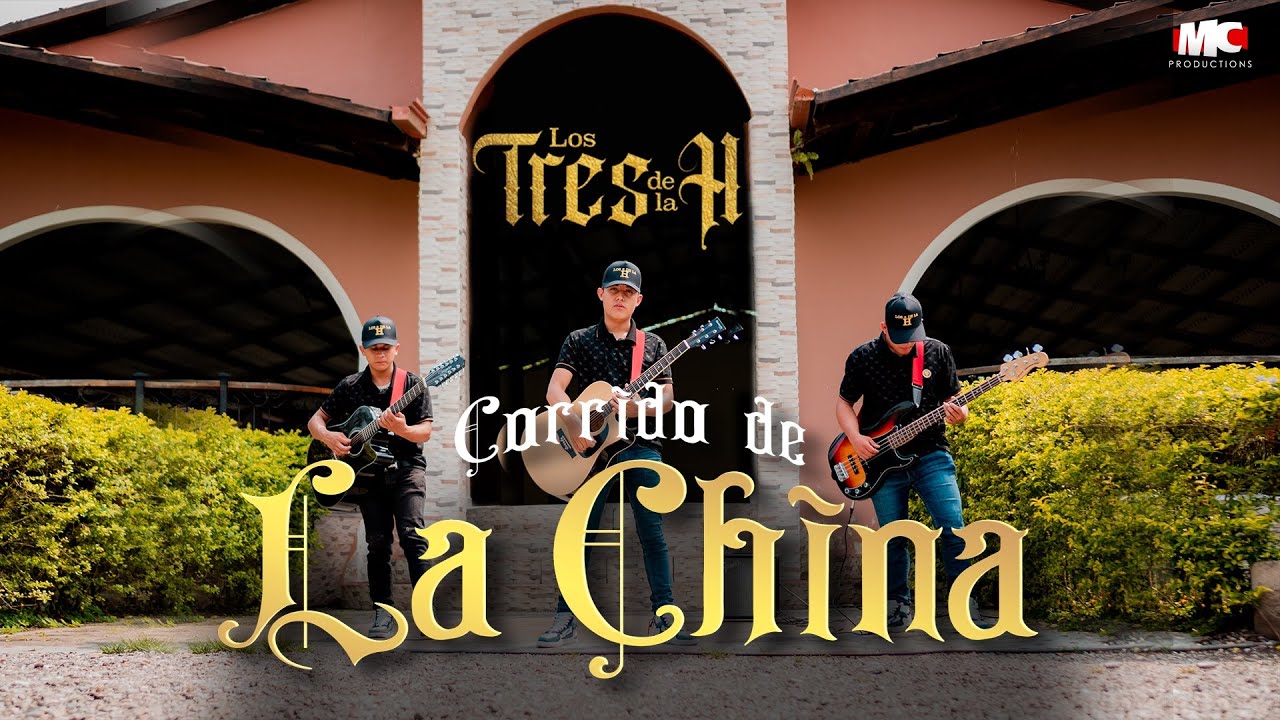Los Tres de la H - Corrido de La China 🇭🇳 #corridos
