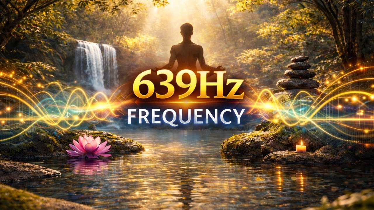 639 Hz Solfeggio | Heal Relationships & Heart Chakra | Love, Harmony & Connection | Meditation Music