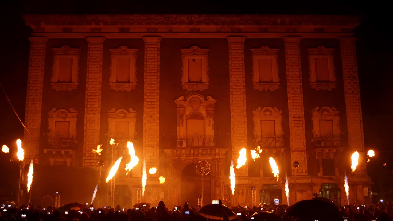 S AGATA 2018 FUOCHI BAROCCHI PALAZZO DEI CHIERICI 4K
