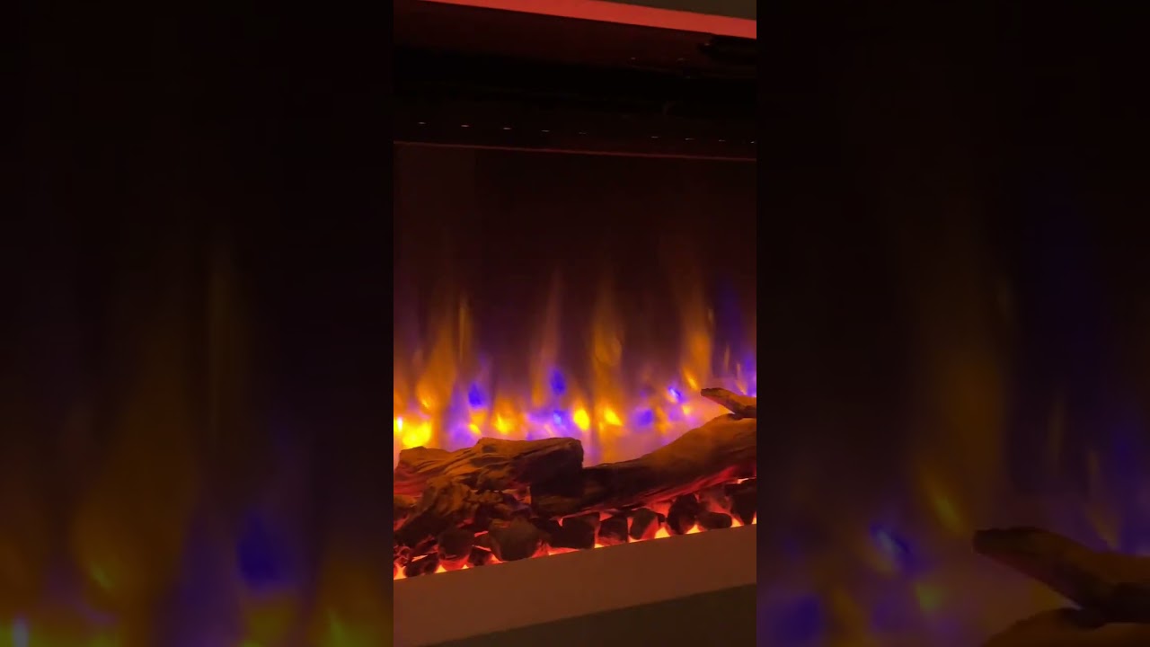 No Gas? Definitely consider this Electric log fireplace! 