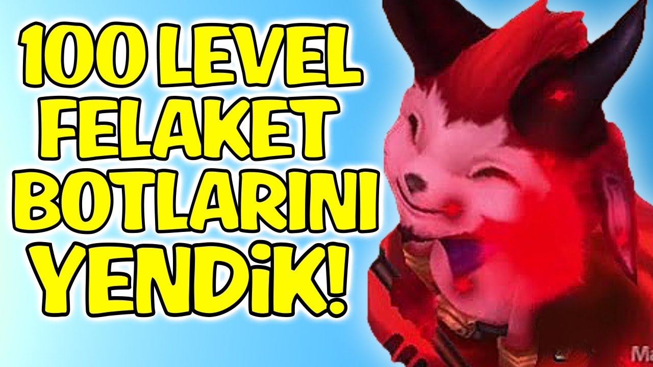 EZ SILENT KING !! 100 LEVEL FELAKET BOTLARINI YENDİK !! GIBRISLI İMKANSIZ TANIMAZ !! | KFCEatbox