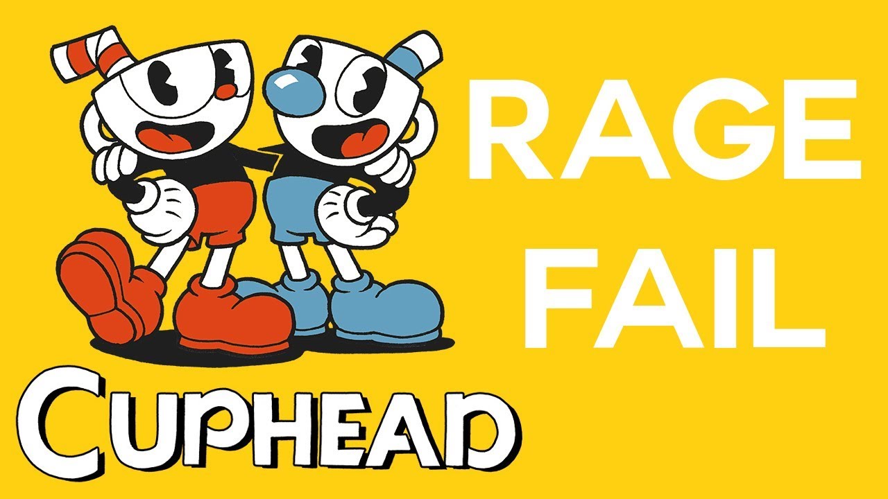 Cuphead RAGE/FAIL Twitch Compilation