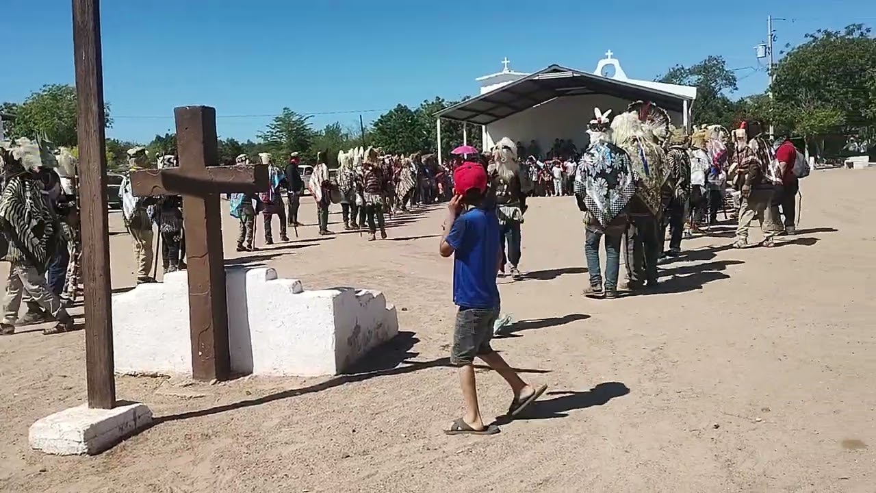 Fariseos bailando café con pan  Sta María del Buaraje 13 de marzo 2026 