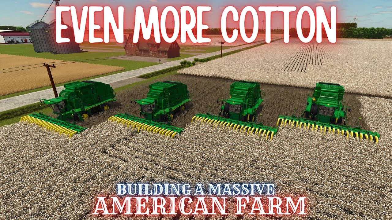 ЕЩЕ БОЛЬШЕ ХЛОПКА - Farming Simulator 25