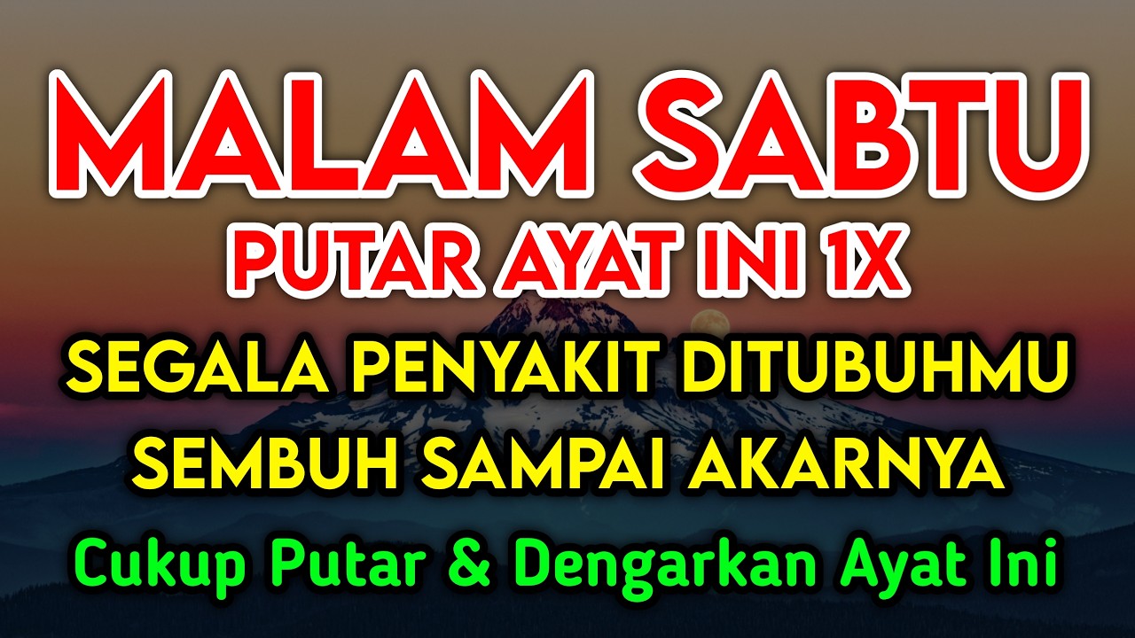 SYA'BAN MUSTAJAB DOA PENY3MBUH SEGALA PENY4KIT🤲 INSYAALLAH S4KIT DITUBUHMU S3MBUH DOA SYIFA RUQYAH