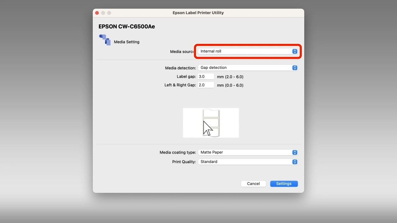 How to Set Up the Mac Driver (CW-C6000/CW-C6500 Series)