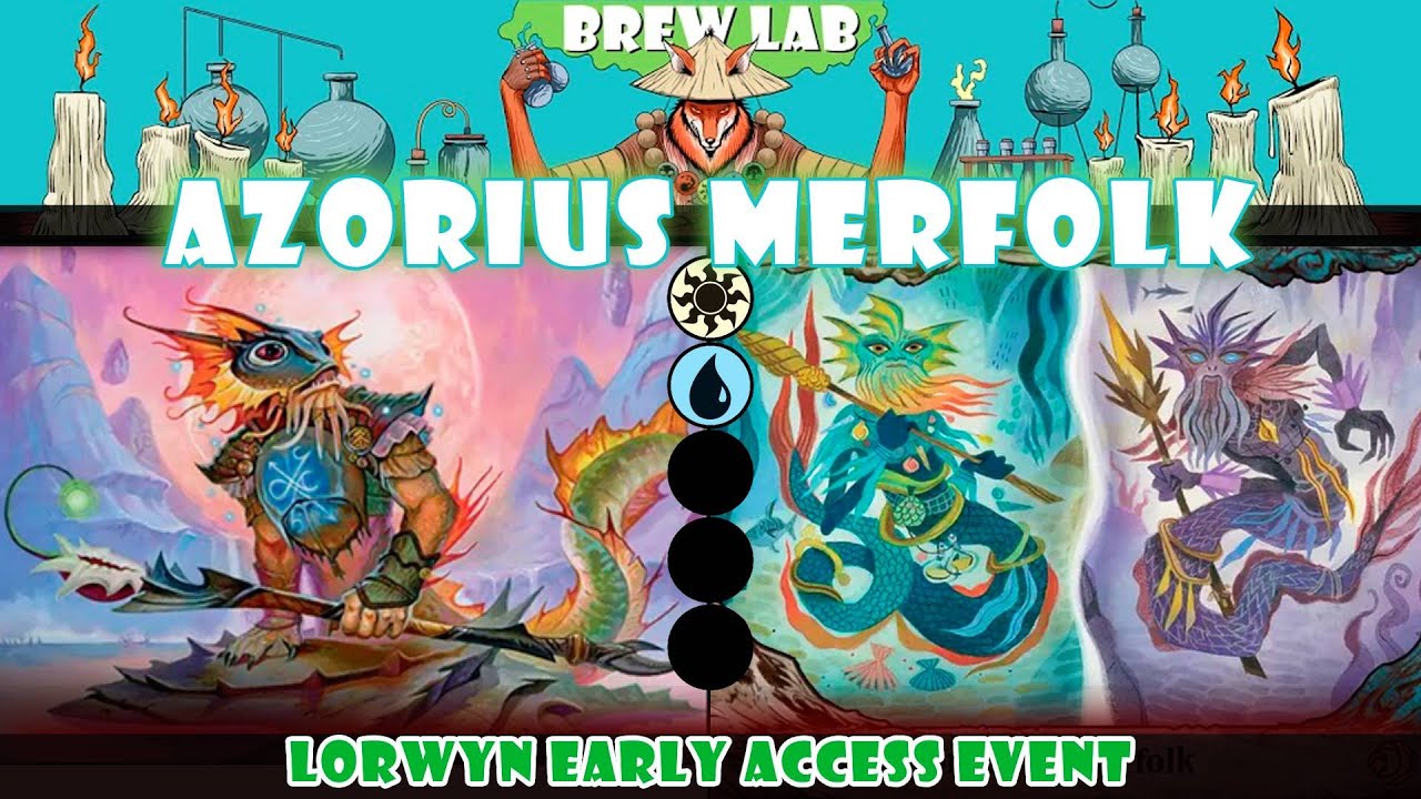 Azorius Merfolk ⚪️🔵 (Lorwyn Early Access Event)