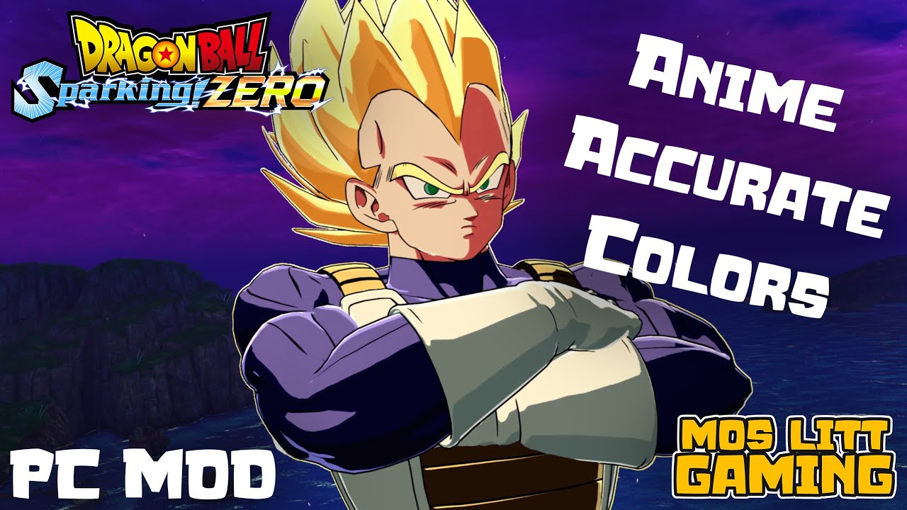 Sparking Zero PC MOD: Anime Accurate Colors (using DBColorZ Mod by UltlMa647)