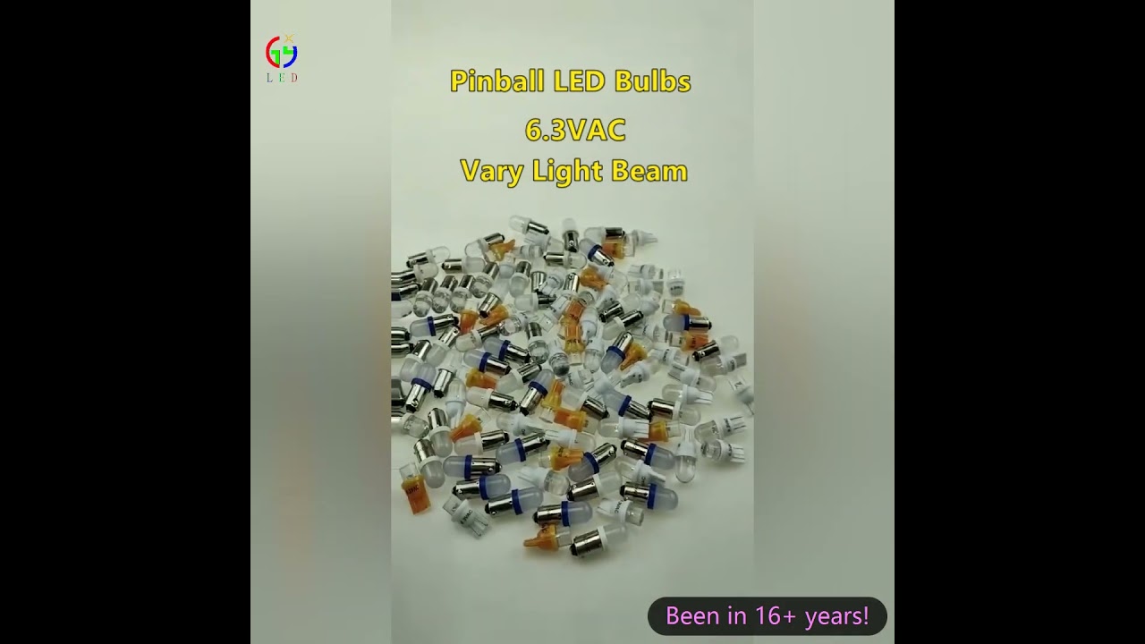 Original pinball parts factory bulk supply all types pinball LED replacement bulbs
