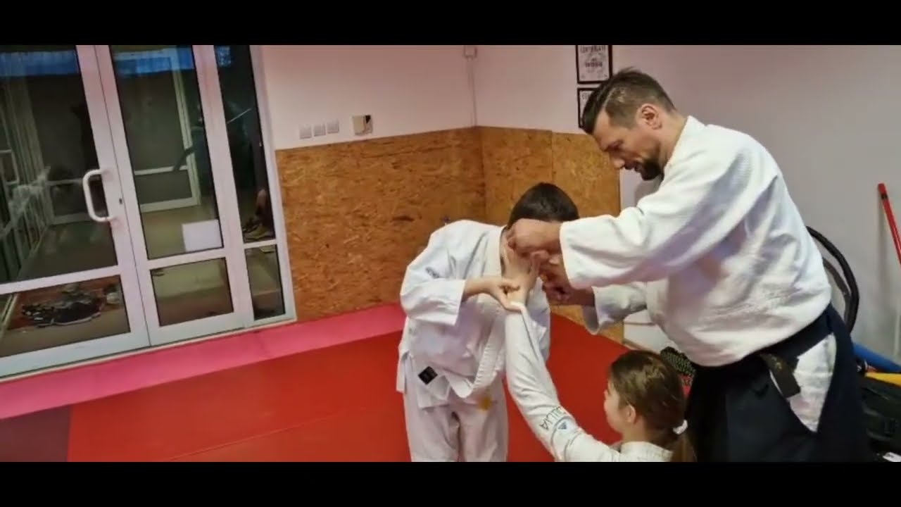 Trening Aikido w Bełchatowie. Prowadzili gościnnie instruktorzy z Aiki-Fit dojo Częstochowa.