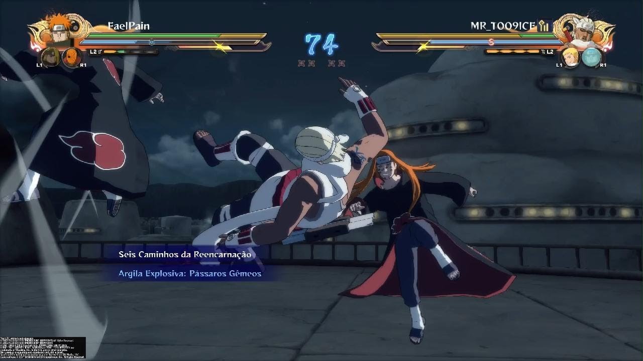 NARUTO SHIPPUDEN: Ultimate Ninja STORM 4: Pain vs Naruto Kiler Bee