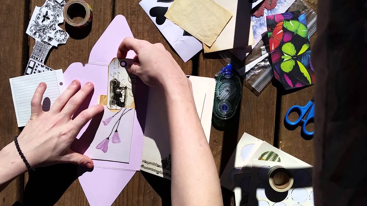 Snailmail Process: Moleskine Postal Notebook Part One