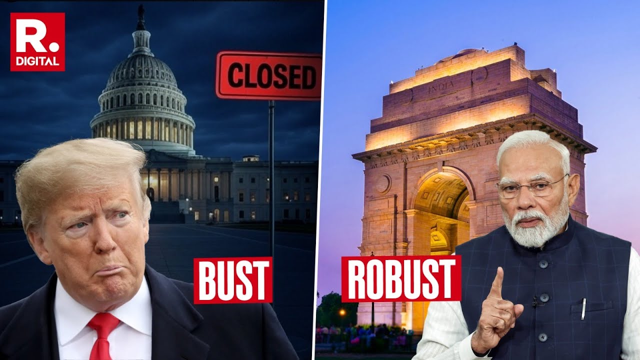 Just As Trump's America Shuts Down, India Shuts Down his 