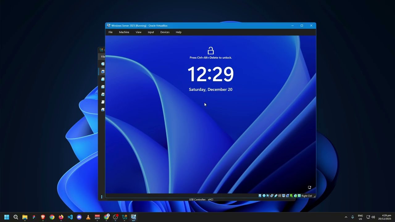 Setting up Windows Server on Oracle VirtualBox and Create an Active Directory