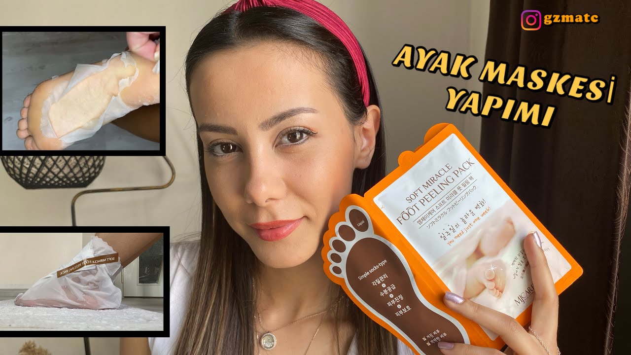 AYAK MASKESİ YAPIMI / MJCARE AYAK SOYAN PEELİNG / SERTLEŞMİŞ TOPUKLARA ÇÖZÜM / ÜRÜN DENEME