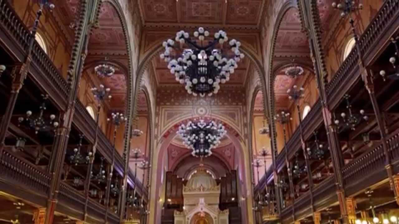 A Budapesti Dohány utcai Zsinagóga. Zene: Klezmer Band-Zemer Atik