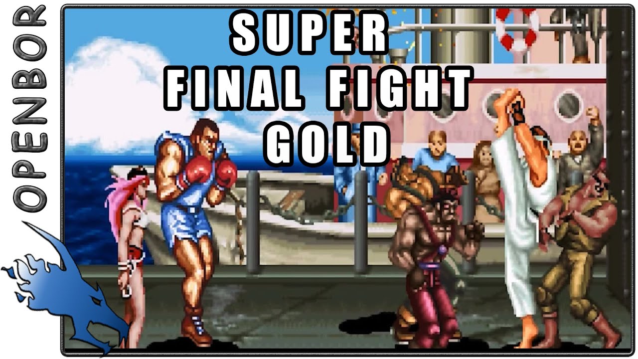 Super Final Fight Gold - Story Mode Playthrough - OpenBor - 1080p 60FPS