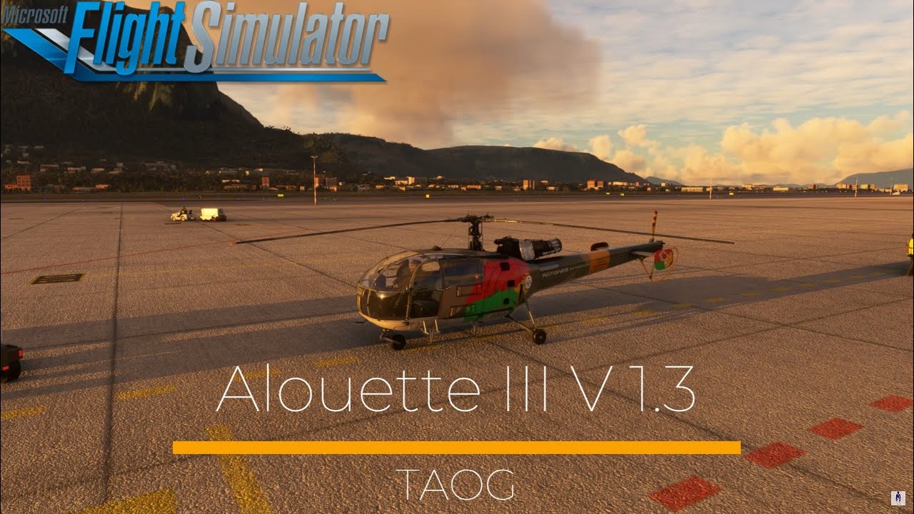 Alouette III UPDATE V1.3 | Taog | Palerme | MSFS