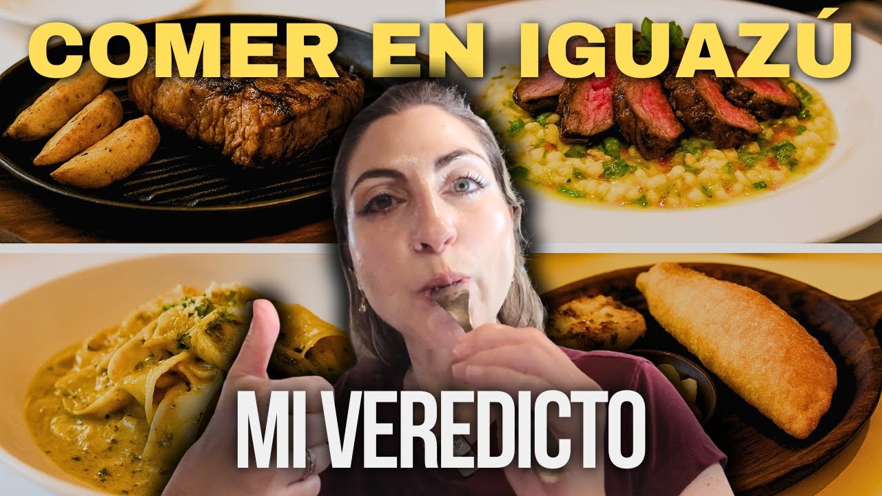 COMIENDO EN PUERTO IGUAZÚ: Precios, calidad y mi opinión honesta